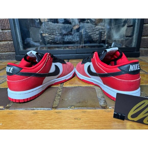 Women’s 5 Nike Dunk iD Dunk By You “Chicago” Athletic Casual Sneakers AH7980-992 - Picture 7 of 9